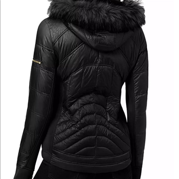Michael Kors Jackets & Coats Michael Kors Mixed Media Hoodie Puffer Coat Poshmark